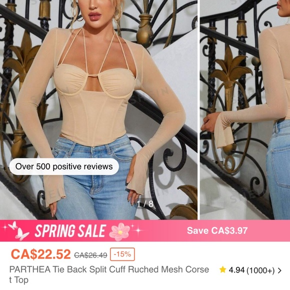 shein top - Picture 1 of 3